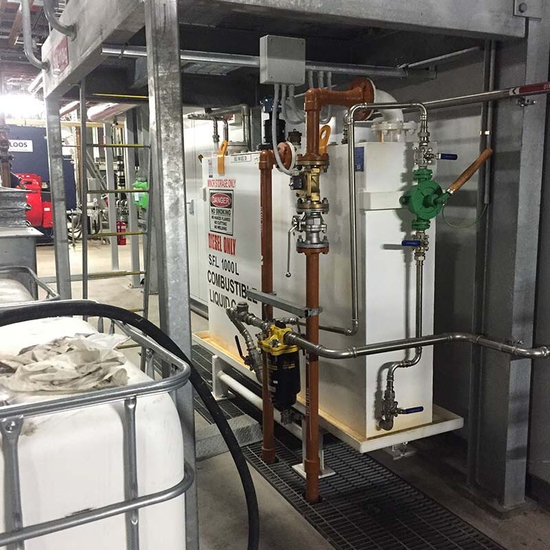 Hospital Fuelling System and Genset